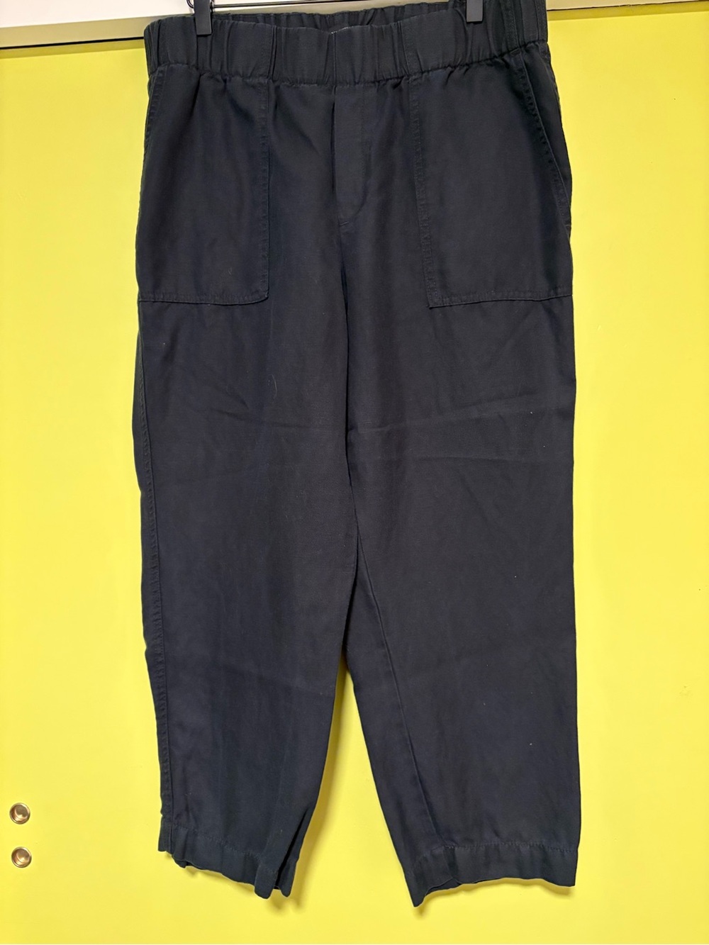 Banana Republic Black Elastic-Waist Pants